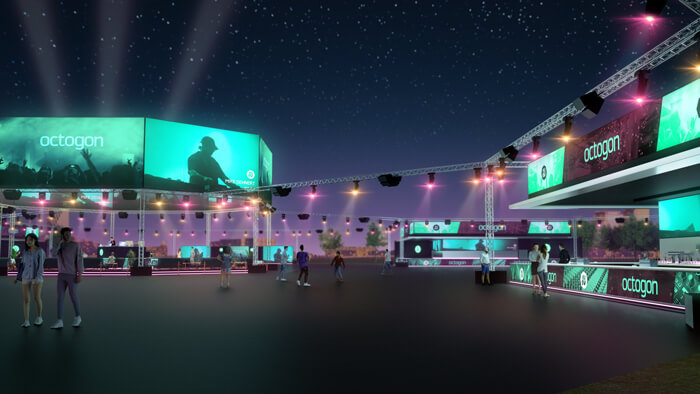 Octogon 360 - sistema de noche - promotores de Madrid