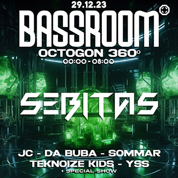 Bassroom - Octogon 360 Diciembre