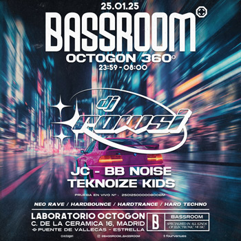BASSROOM en OCTOGON 360 SABADO 25 ENERO 2025 1.1