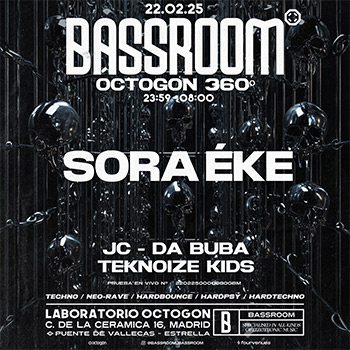BASSROOM en octogon 360 22 de febrero