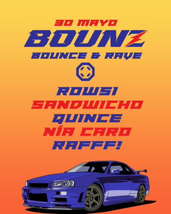 30 mayo - bounz en OCTOGON 360