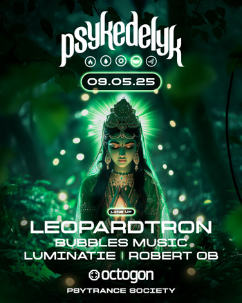 PSYKEDELYK psytrance en octogon 360 - 9 de mayo