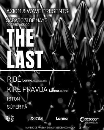 axiom x wave en octogon 360 - 31 mayo