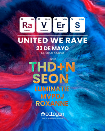 ravers en octogon 360 - 23 de mayo