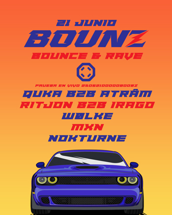 21 junio - bounz en OCTOGON 360