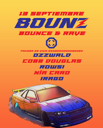 13 septiembre - bounz en OCTOGON 360