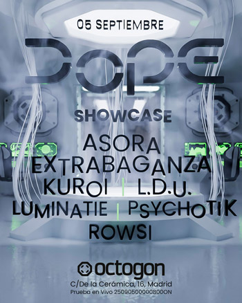 OCTOGON 360 Season Opening - DOPE Showcase 5 septiembre