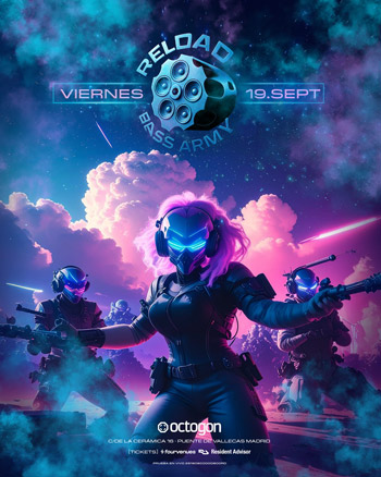 RELOAD bass army - drum n bass en OCTOGON 360 13 de septiembre