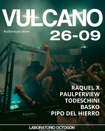 vulcano 26 de septiembre en OCTOGON 360