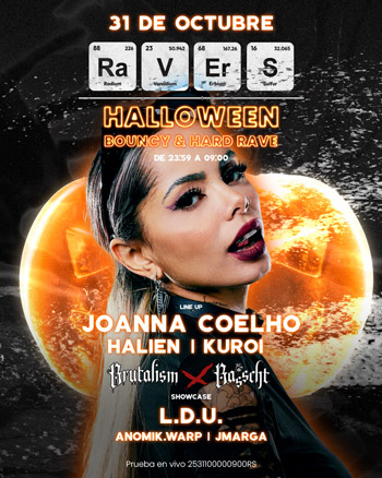 Ravers Halloween en OCTOGON 360