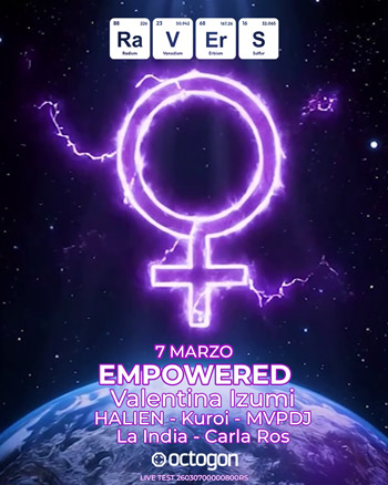 ravers en OCTOGON 360 - EMPOWERED